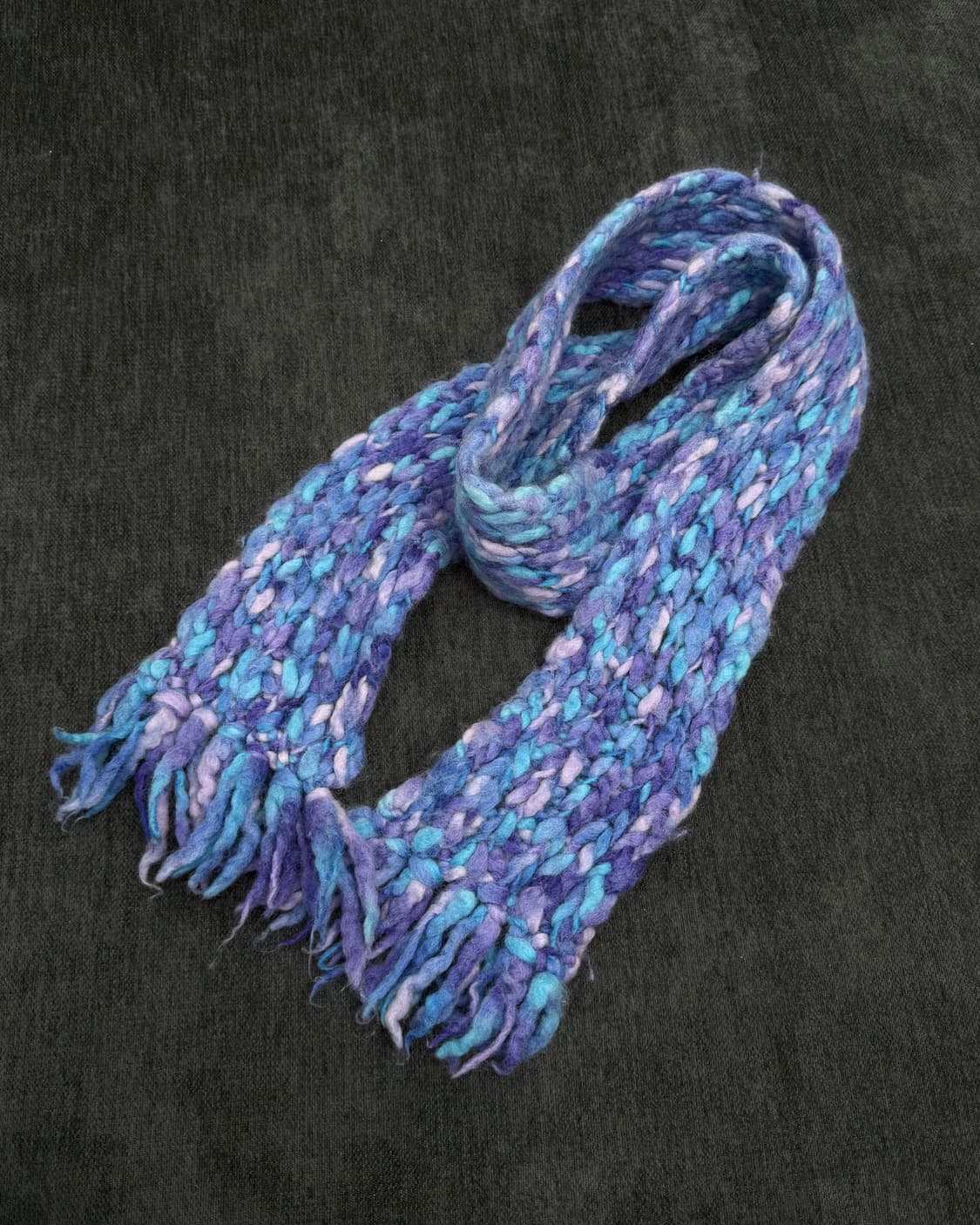 빈티지 청키 니트 머플러 상품이미지1