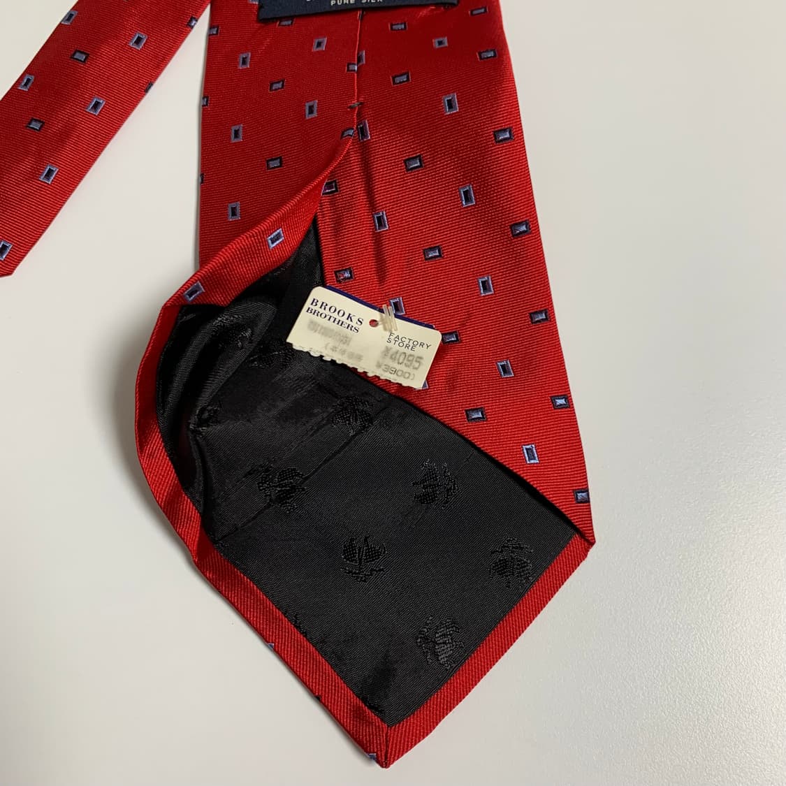 브룩스브라더스 새상품급 넥타이 명품 100실크 결혼식 혼주넥타이 S등급 상품이미지6