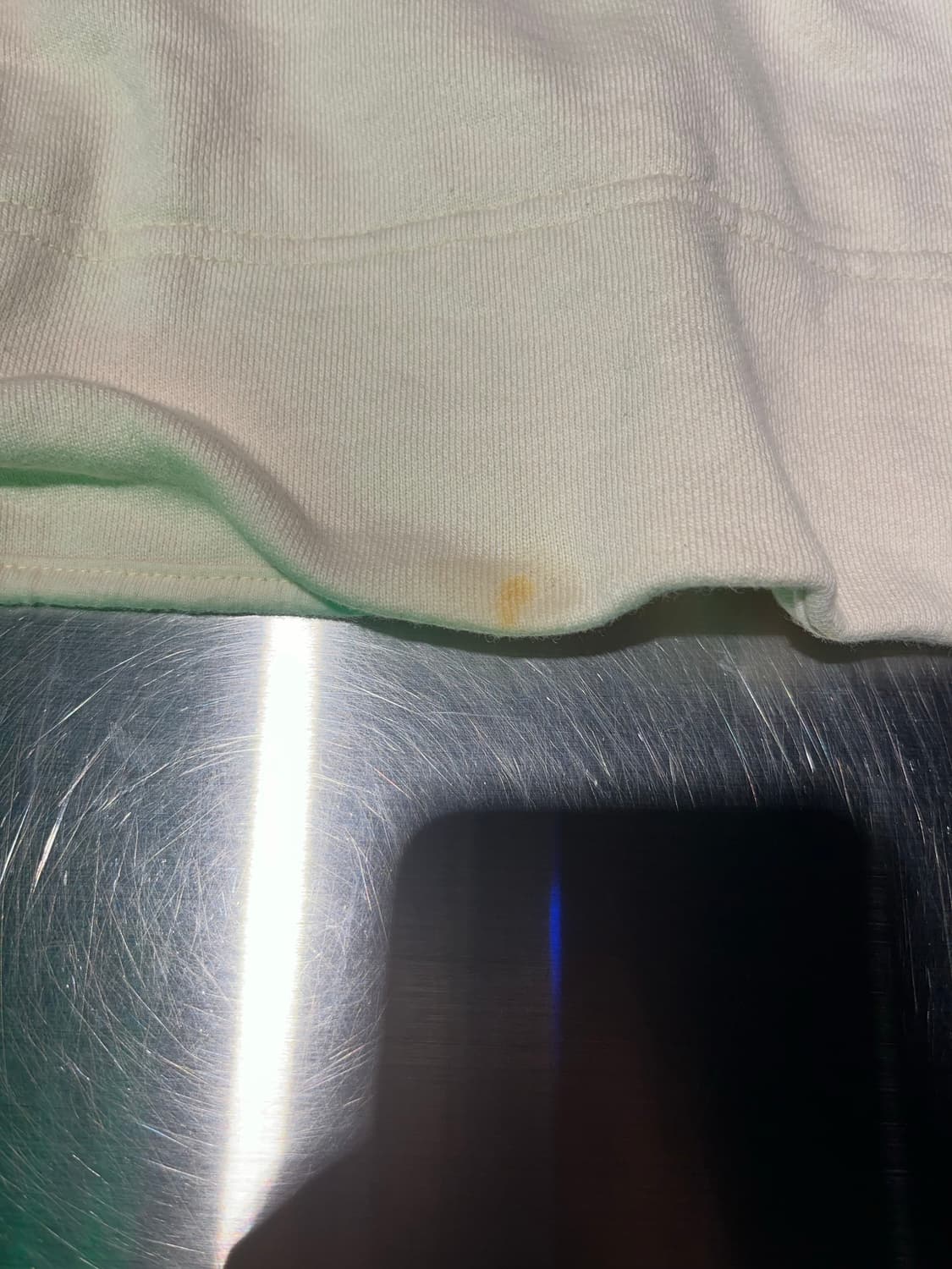 우영미 사선절개 맨투맨 크림 상품이미지5