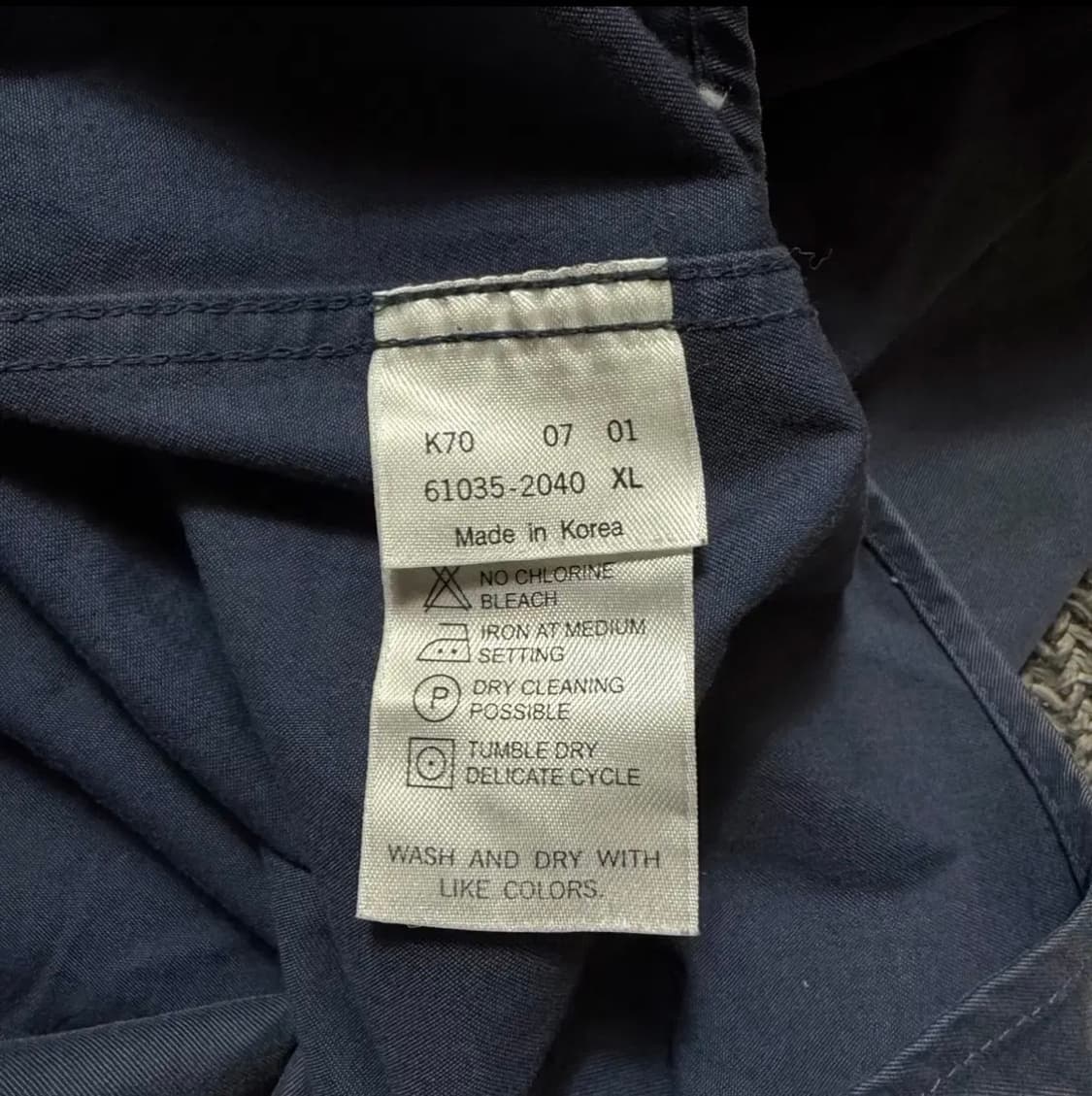 리바이스 웨스턴 셔츠(XL) 상품이미지5