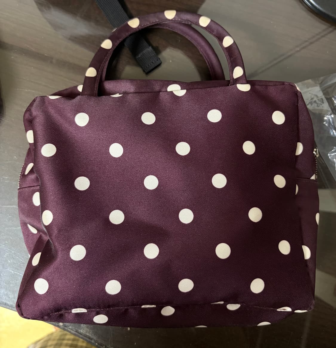 peachbasketmarket Polka Dot Bag_purple 상품이미지4