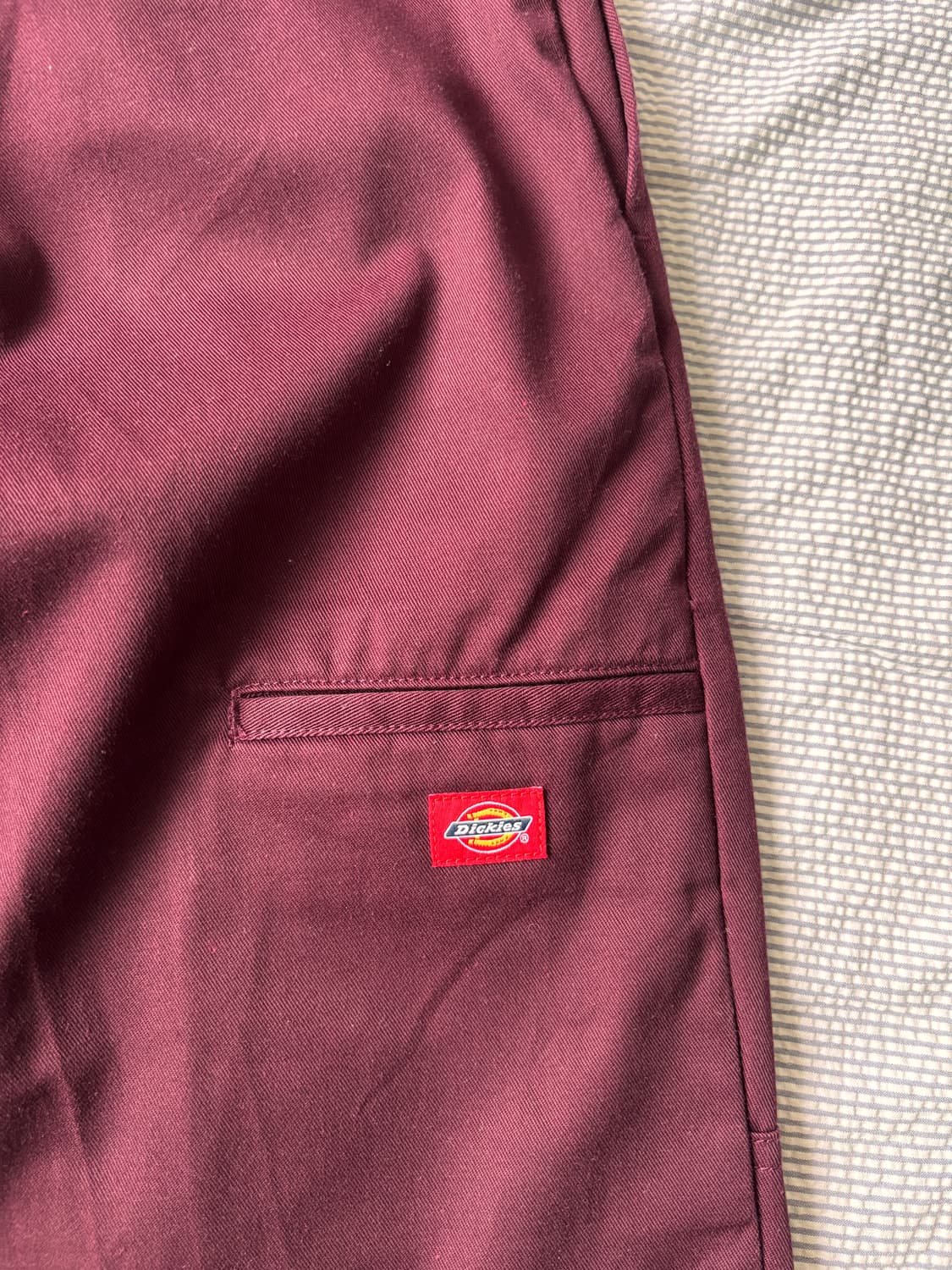 일본 한정 콜라보, Dickies × WEGO 더블니 (레어 버건디) 상품이미지8