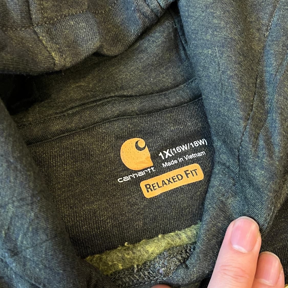 칼하트 정품 스펠아웃 후드 티 상품이미지5