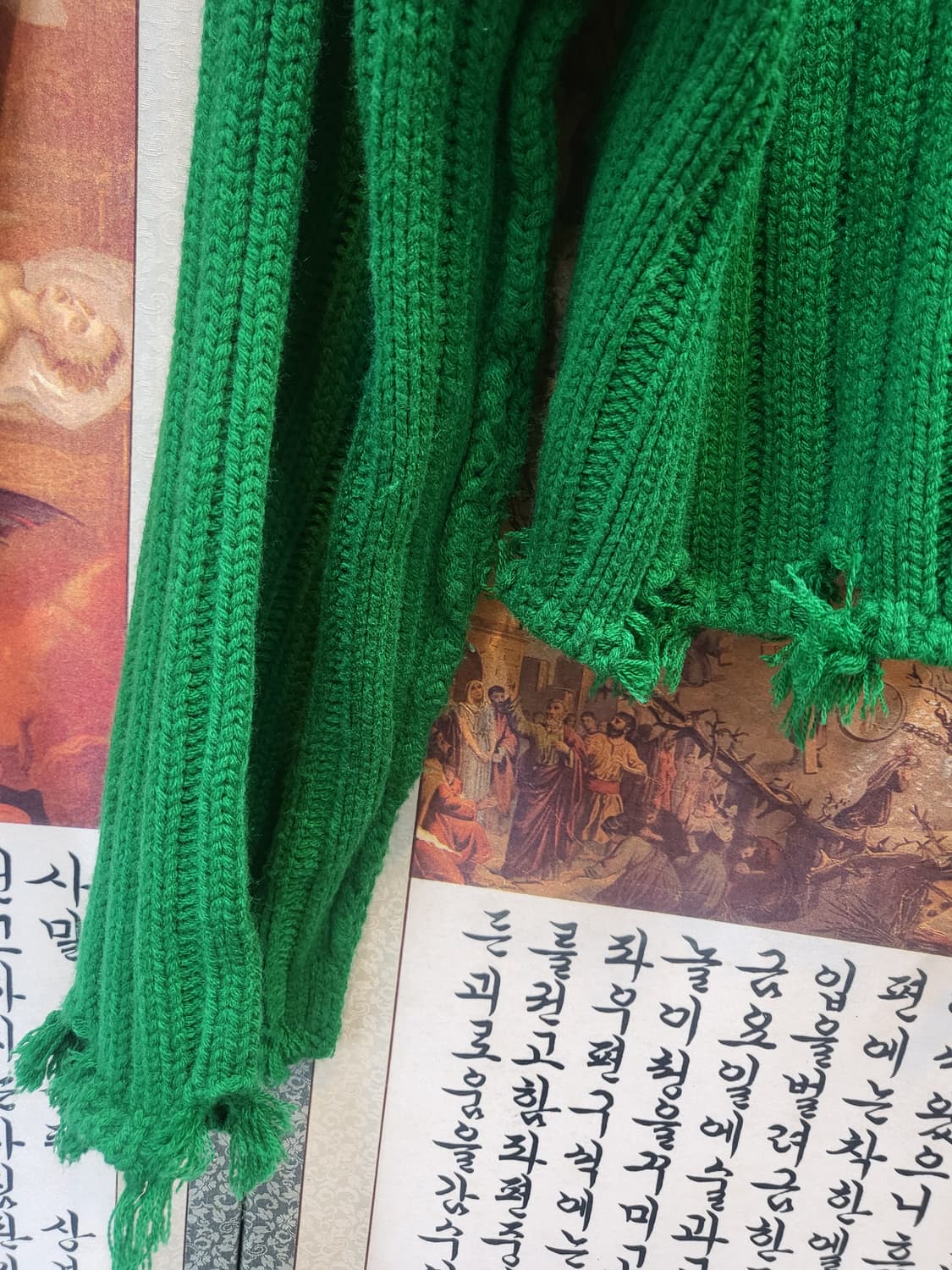 일본빈티지 크롭가디건 상품이미지2