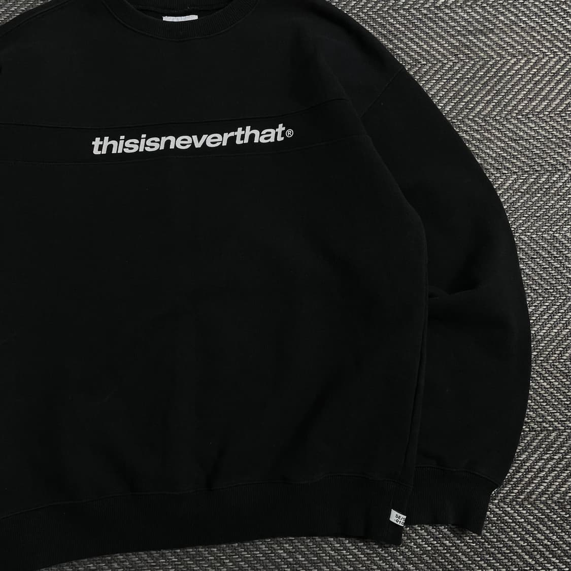 디스이즈네버댓 빅로고 박시핏 맨투맨o 3801 상품이미지2