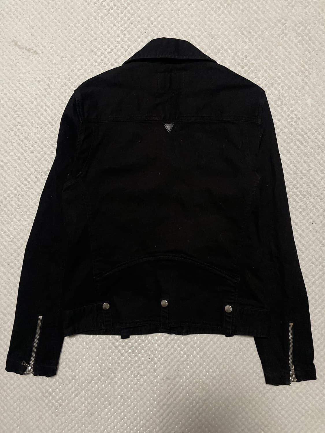 GUESS 게스 웨스턴 Y2K 무드 바이커 데님 자켓 상품이미지2