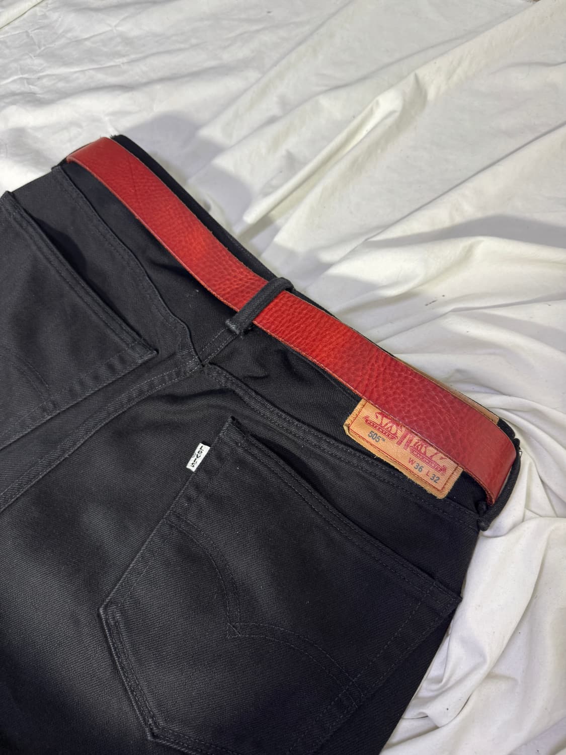 리바이스 레더 벨트 상품이미지2