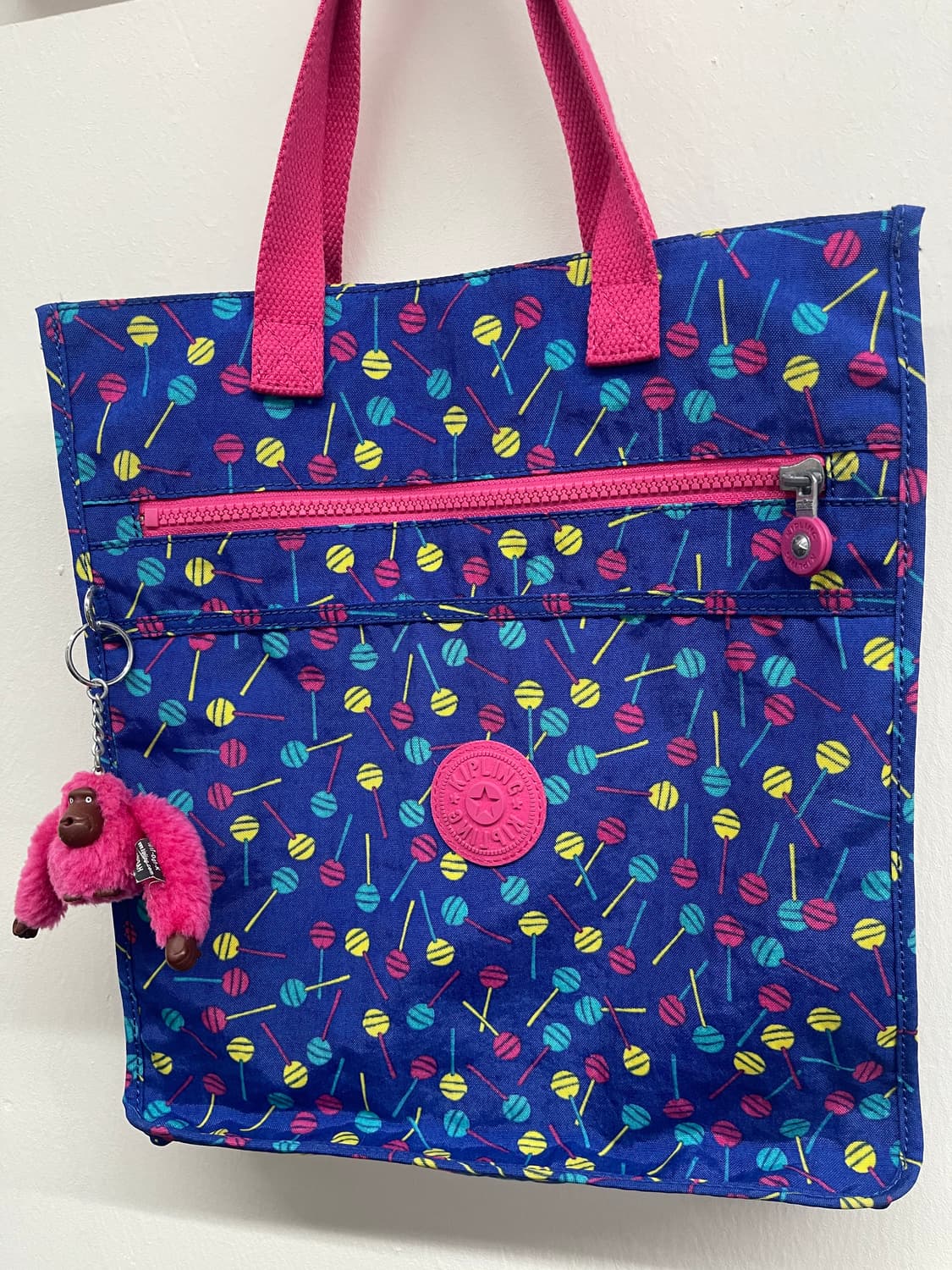 키플링 롤리팝 패턴 토트백 에코백 상품이미지1