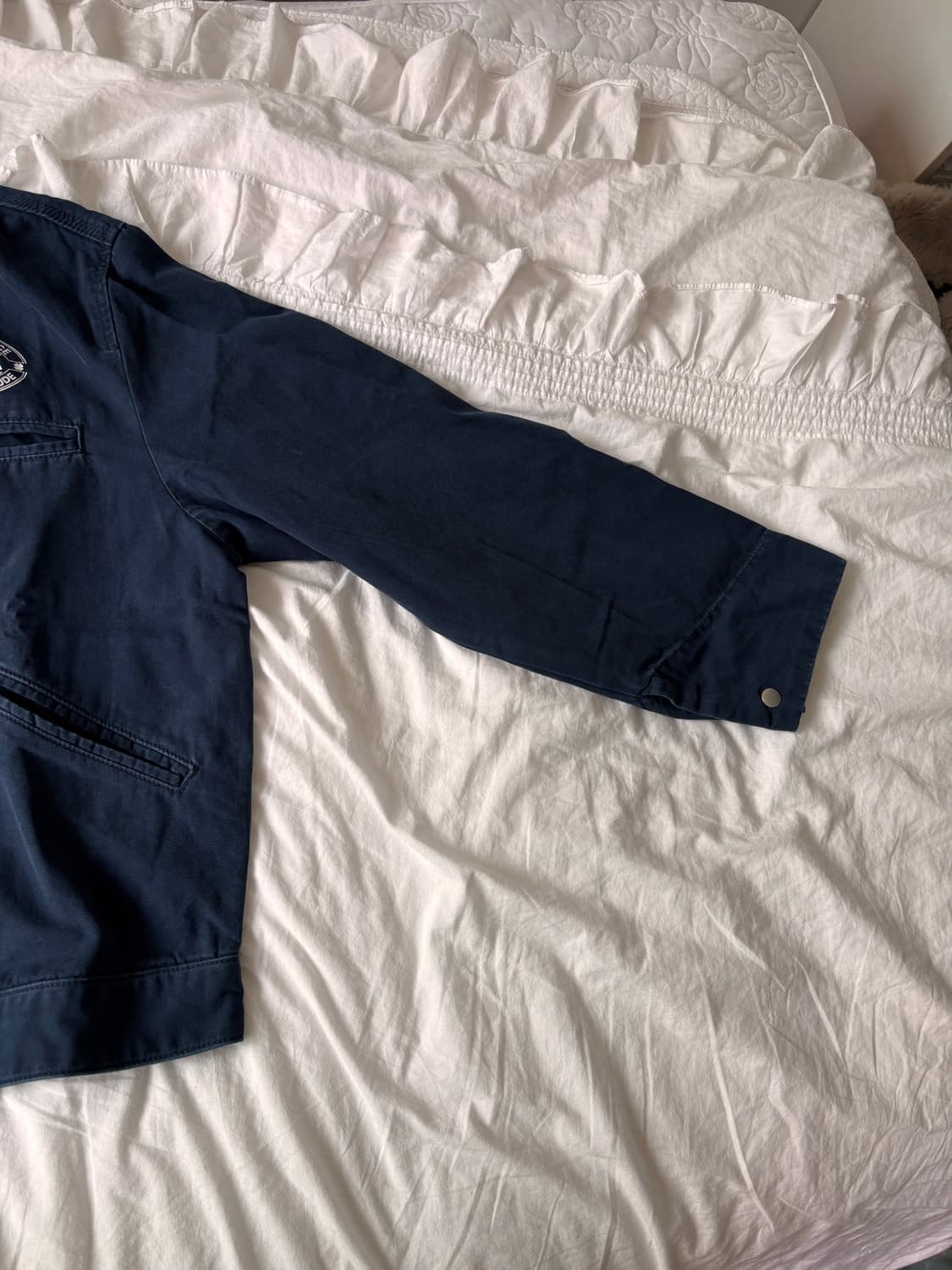 AECA Vintage Canvas Work Jacket Navy 상품이미지2