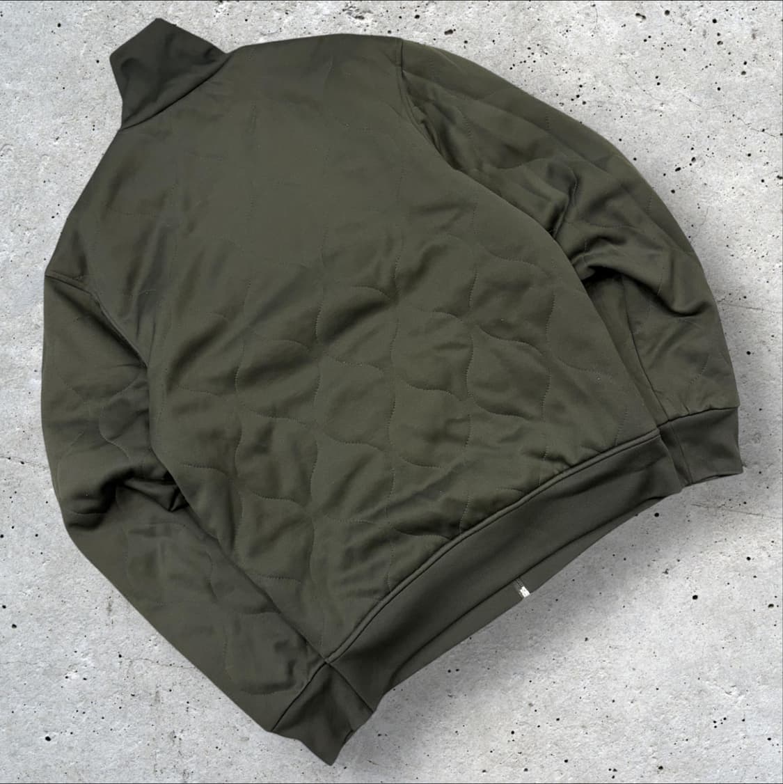[105] 00s 아디다스 퀼팅 트랙탑 자켓 카키 B465 상품이미지2