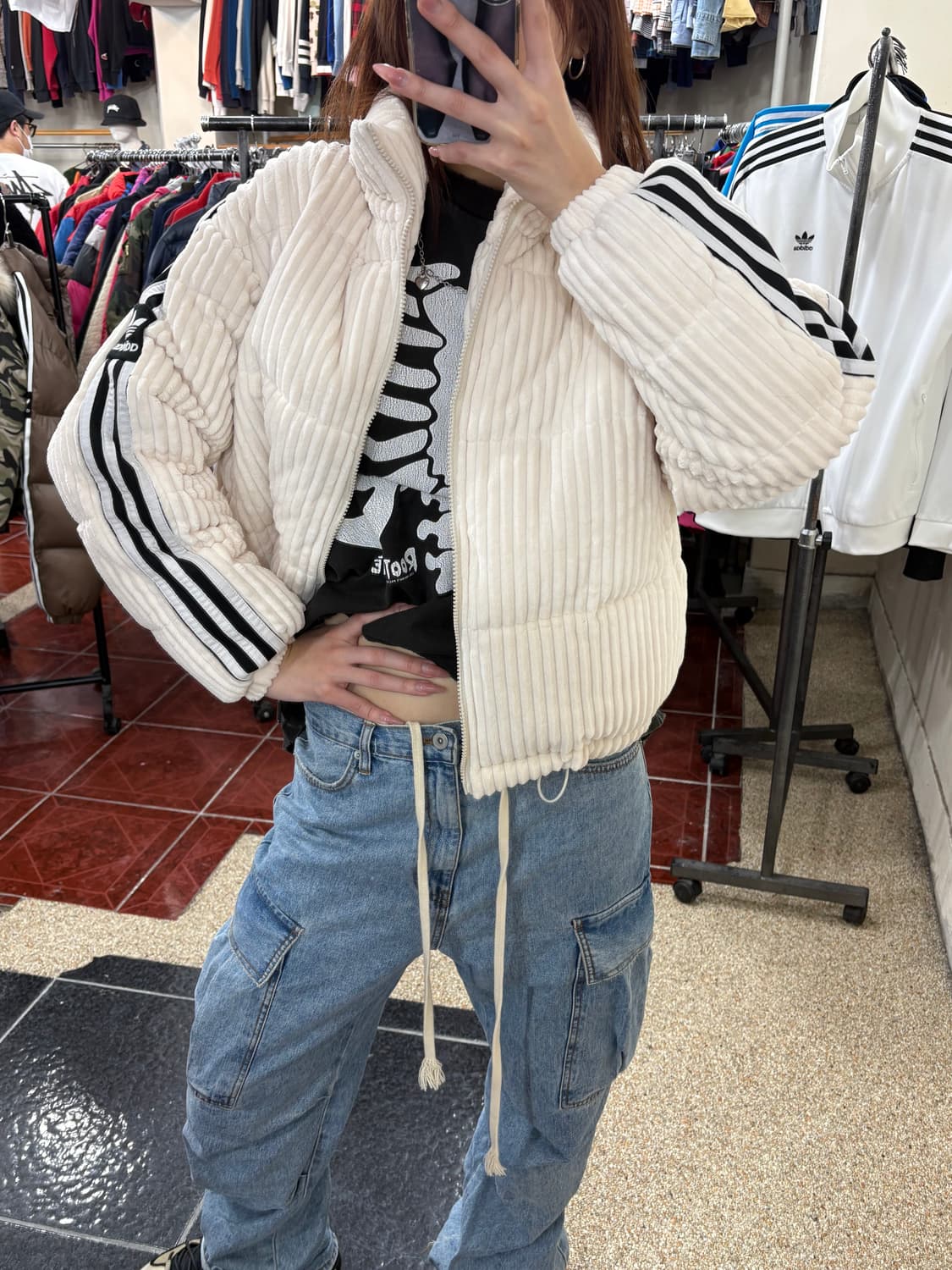 커스텀 코듀로이패딩 상품이미지6