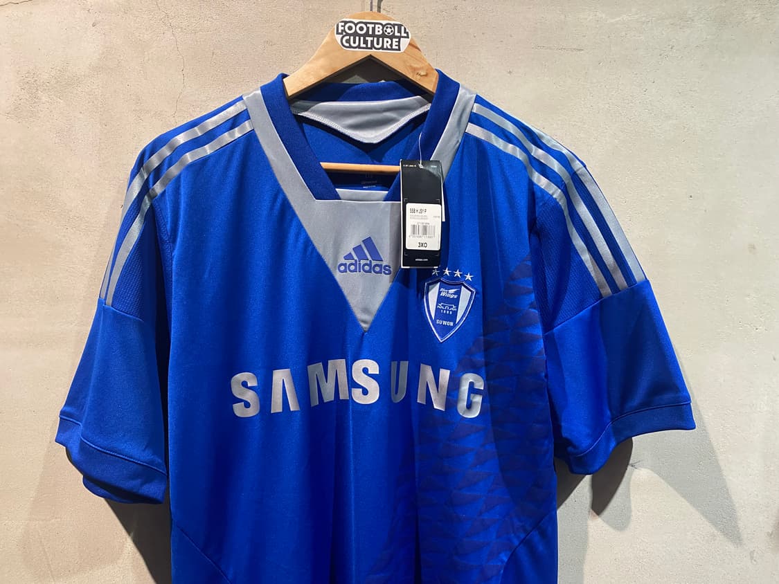 13-14 수원 삼성 22번 홈 유니폼 (실버에로우/NEW) 상품이미지2