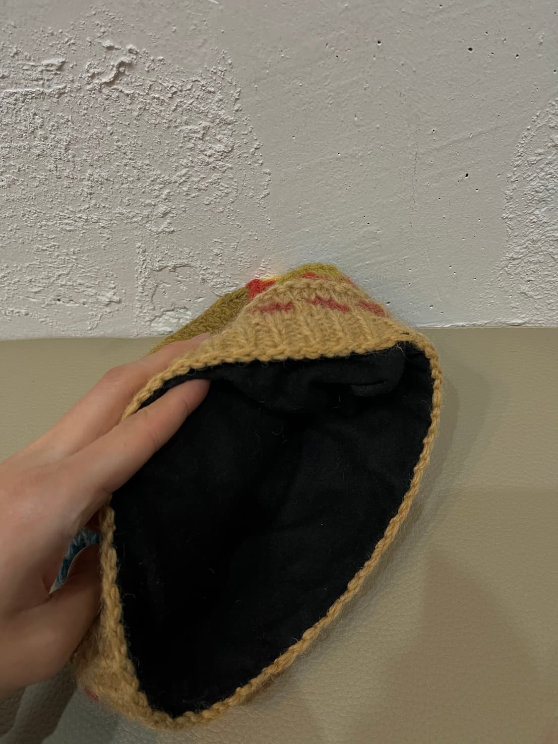 Made in Nepal 퓨어울 핸드메이드 비니 우먼즈 상품이미지3