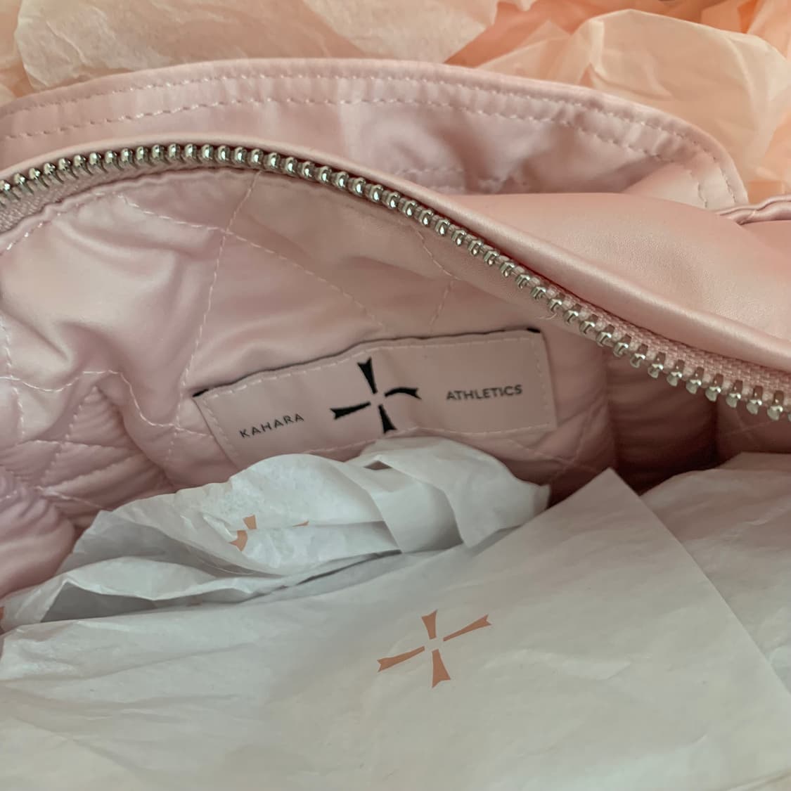 새상품 카하라 발레리나 백 발레 가방 블러쉬 핑크 + 새틴 로즈 set 상품이미지9