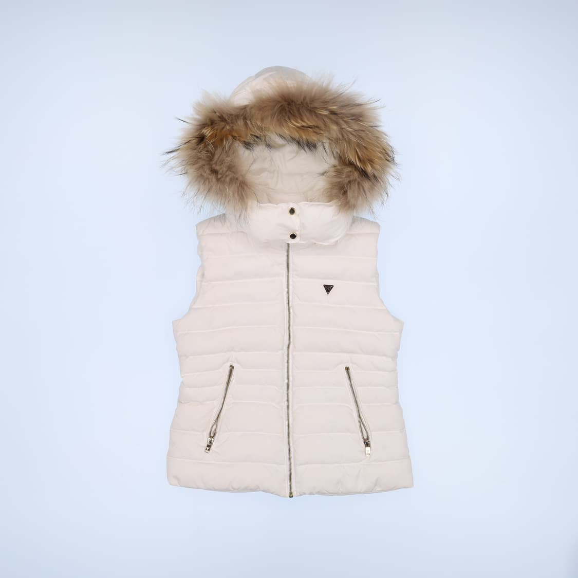 [S] 게스 여성 덕다운 경량 퀄팅 패딩 조끼 N7095 상품이미지1