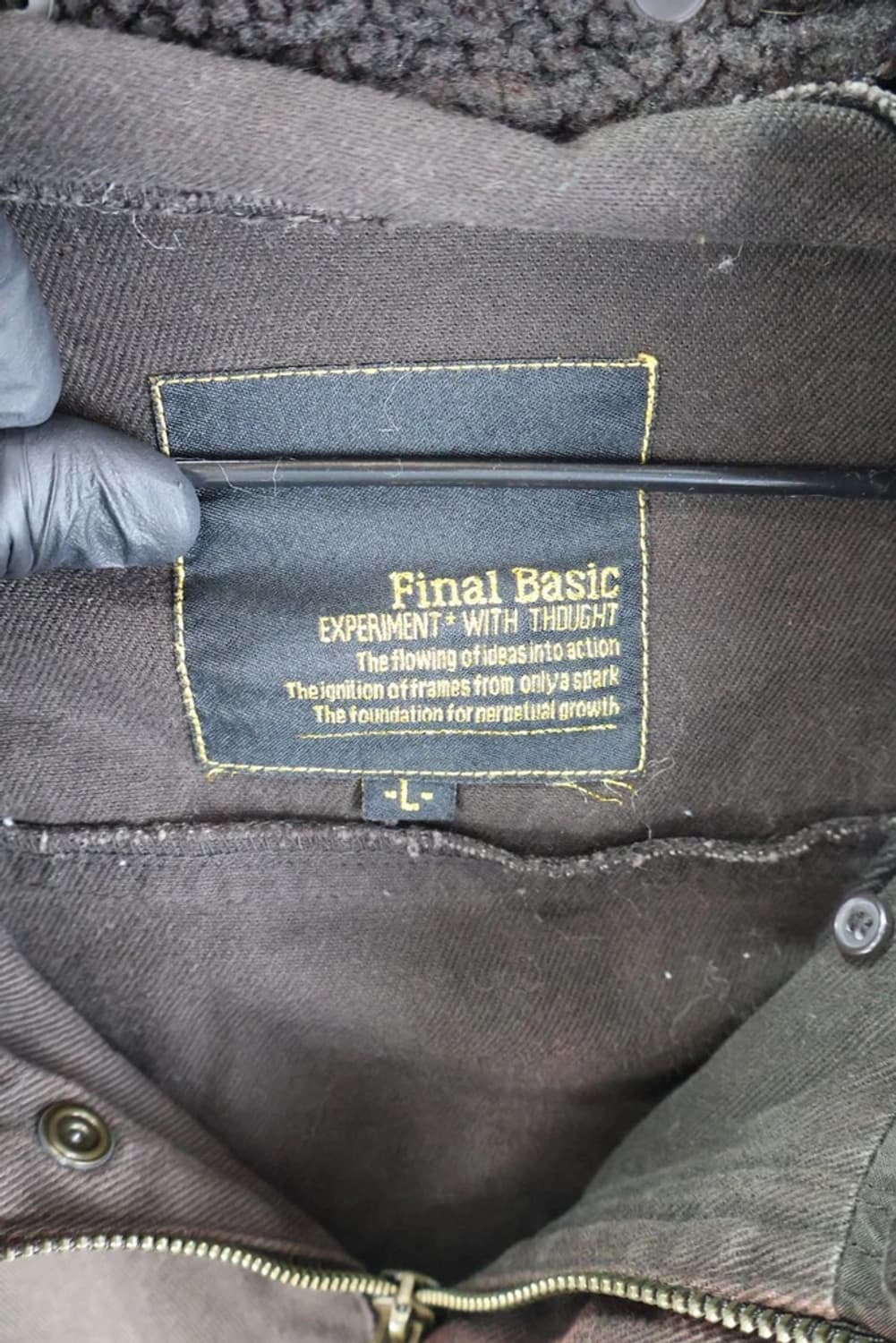 jpn 브라운 야상자켓 상품이미지5