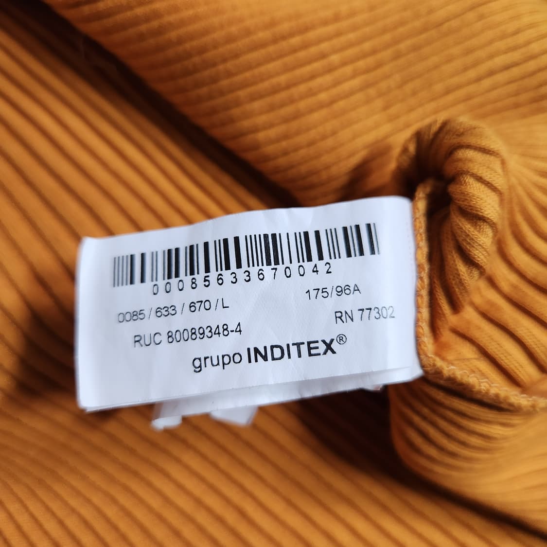 H628 [L] 자라 골지 니트 드레스 원피스 상품이미지4