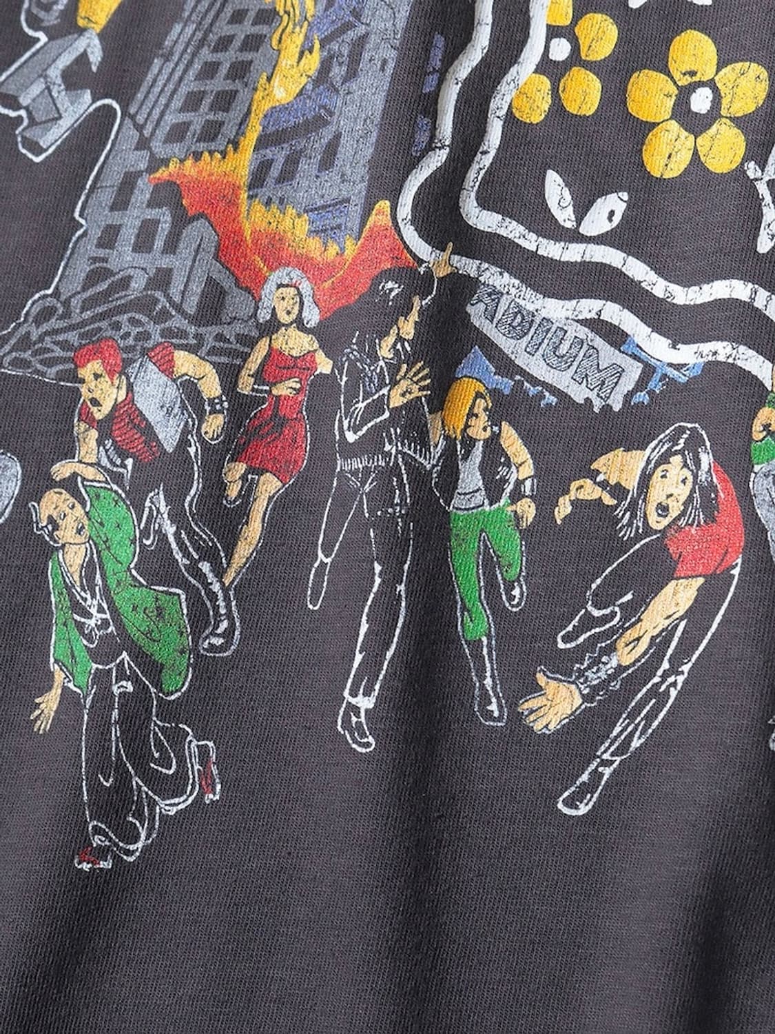 캐피탈 20 크루 티셔츠 잉크 블랙 M EK-1684 상품이미지5