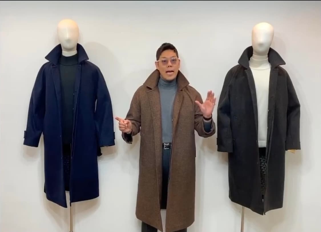 에르디토 여용기 발마칸 코트 XL 문트위드 울 100% 상품이미지8