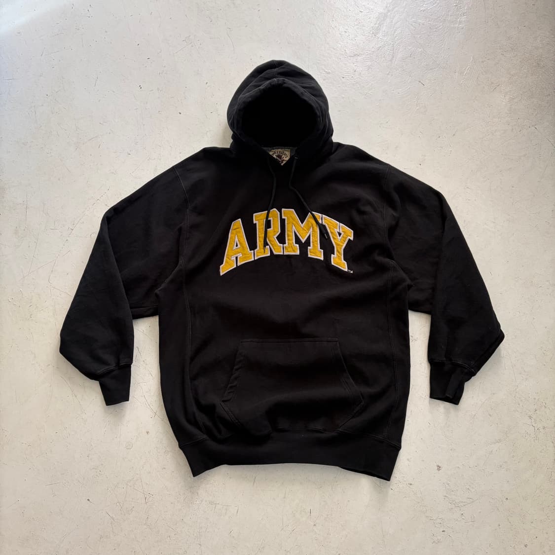 US ARMY Steve Barrys 빈티지 헤비 후드티 XL 상품이미지1