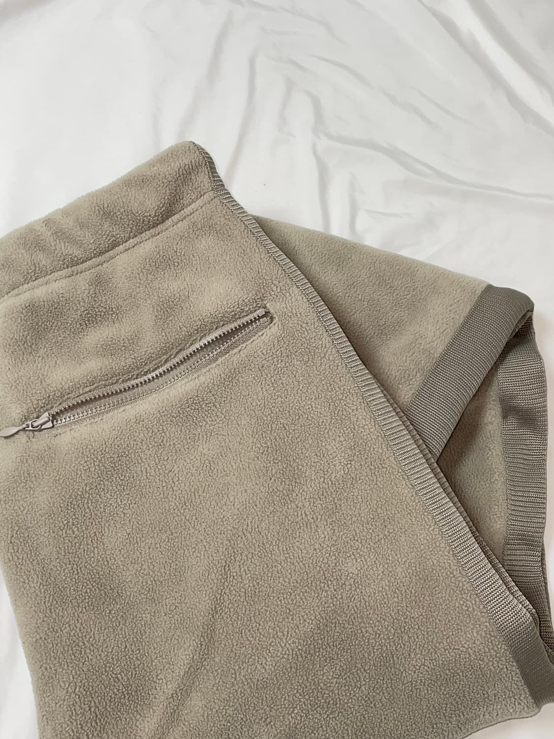 유니클로x니들스 후리스팬츠 베이지 M 새상품 상품이미지3