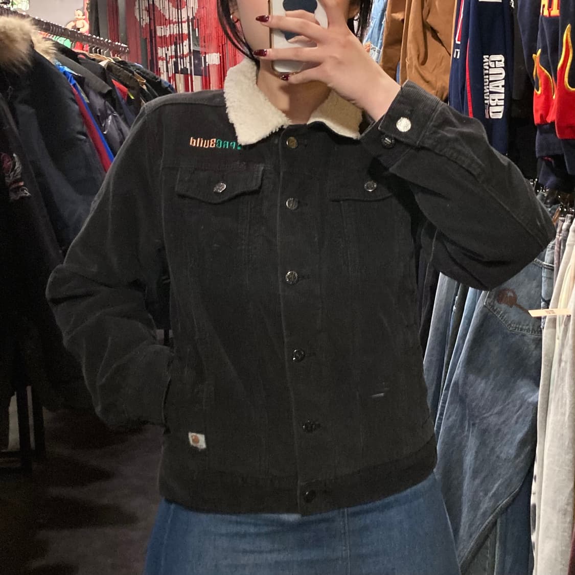 [IM] 칼하트 셰르파 자켓 블랙 상품이미지1