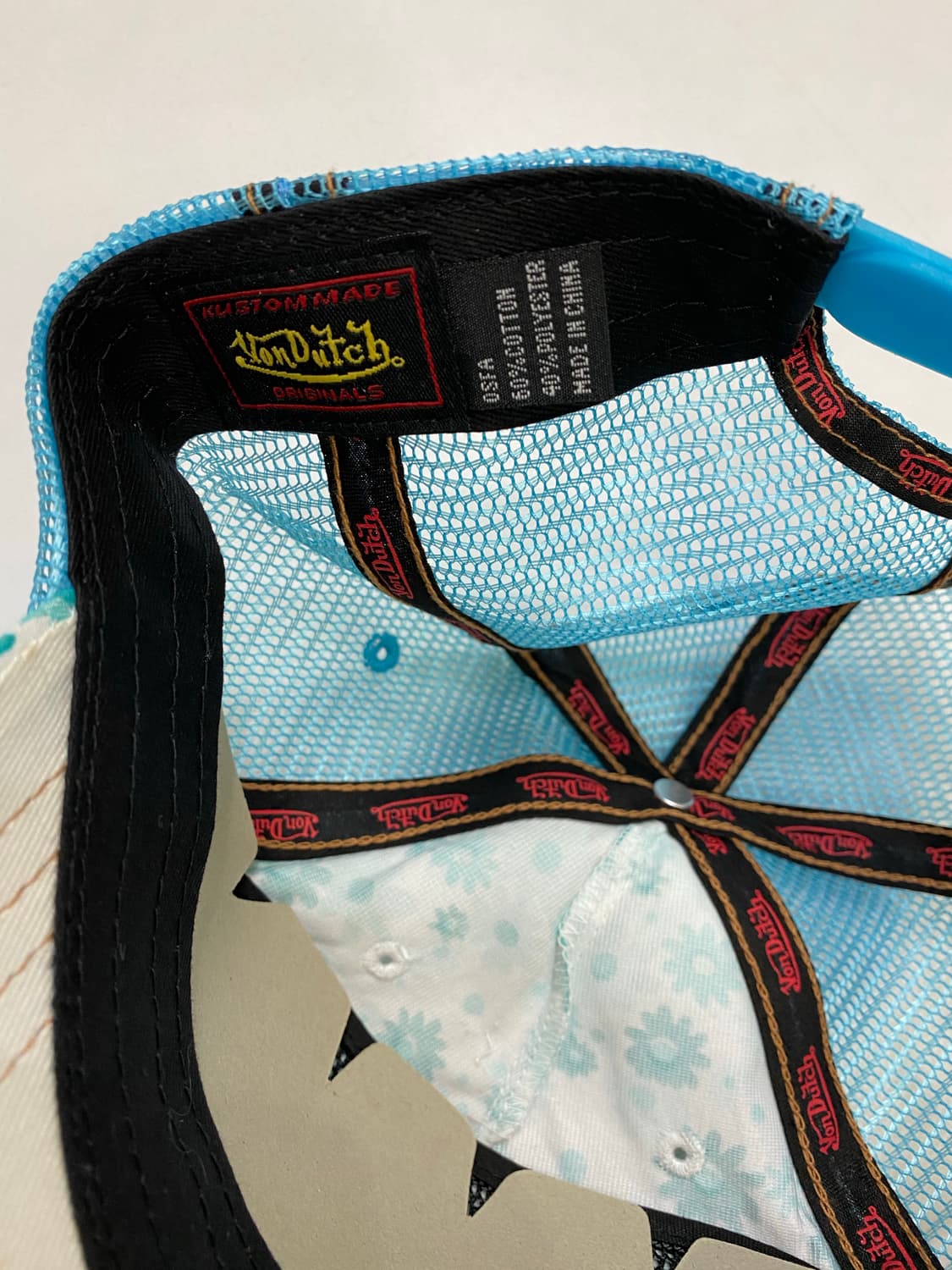 본 더치 90’s 플라워 스티치 메쉬 트러커캡 상품이미지3