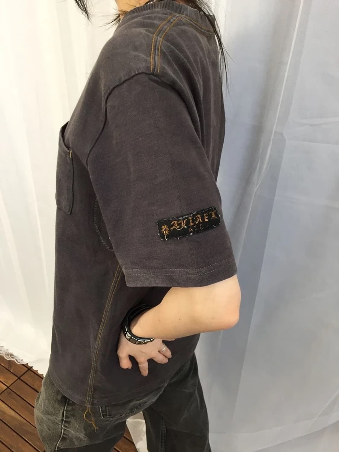 AVIREX LTD Washed Pocket Tee 상품이미지3