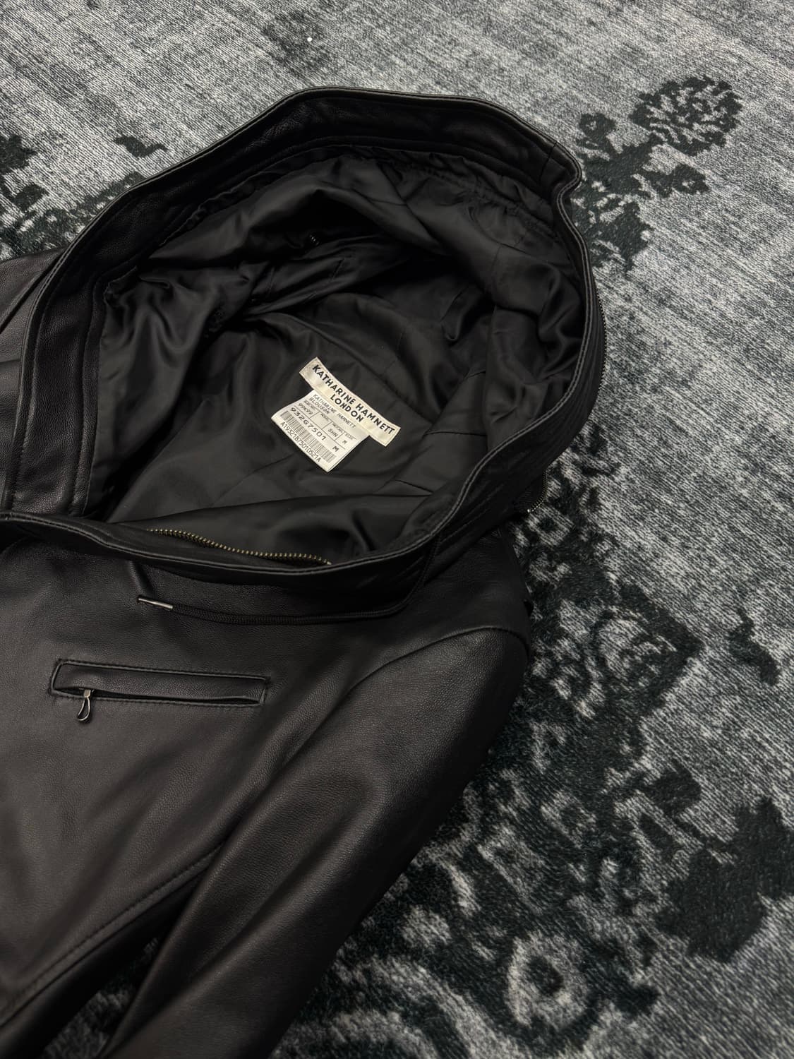 Katharine hamnett 00s archive big hood l 상품이미지3