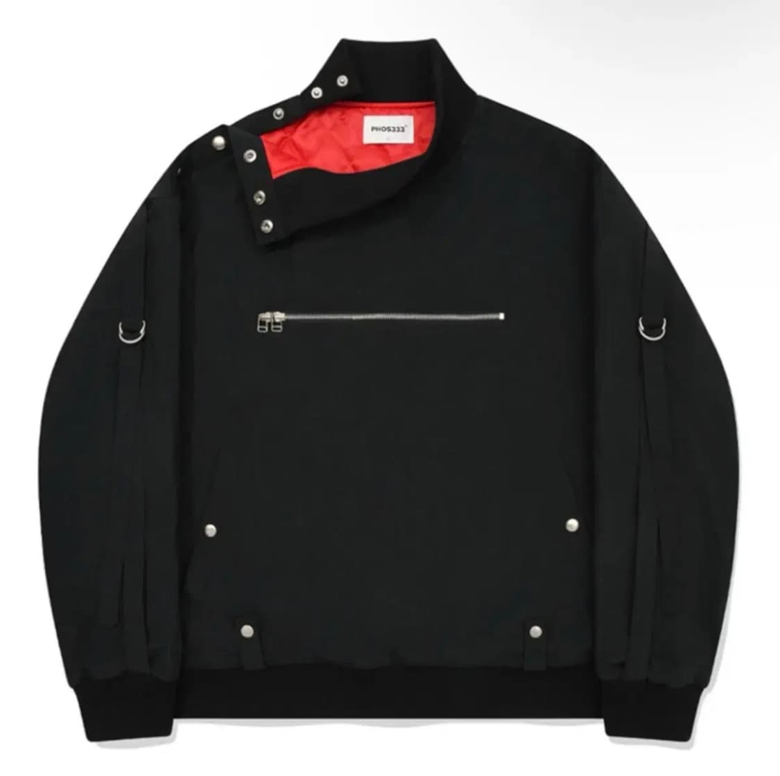 포스 333 오픈 숄더 패딩 점퍼 상품이미지1