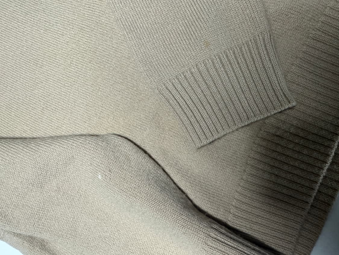 여성 까스텔바작 골프 꽃 자수 라나 울 니트 상품이미지6