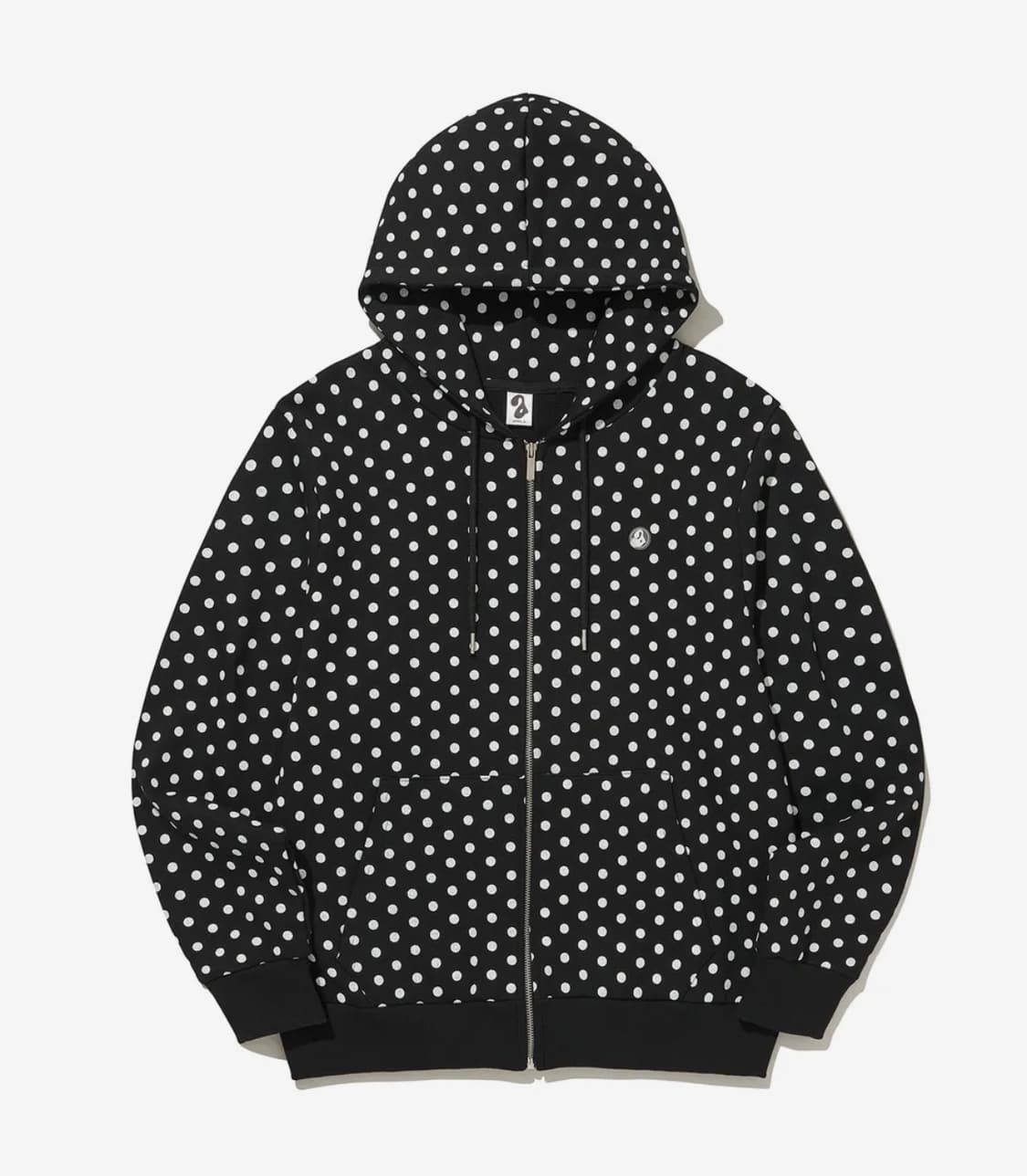 에이프릴에잇 도트 후드집업 상품이미지1