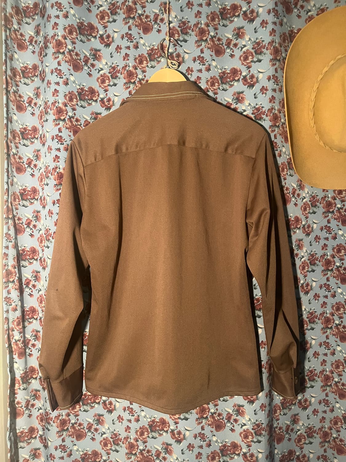 70s Montgomery ward 롱칼라 셔츠 상품이미지6