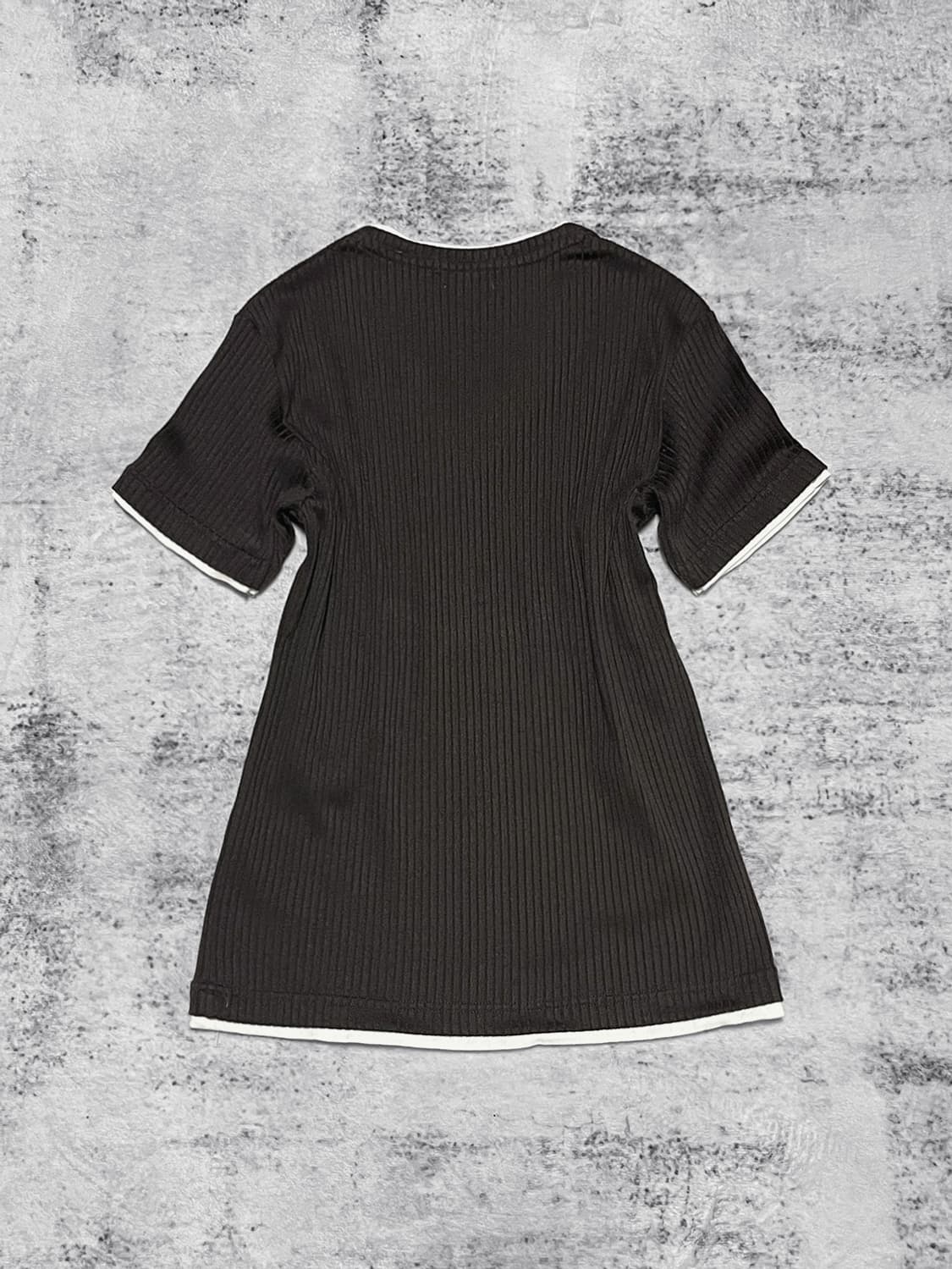 (semantic design) 00s ribbed t  상품이미지4