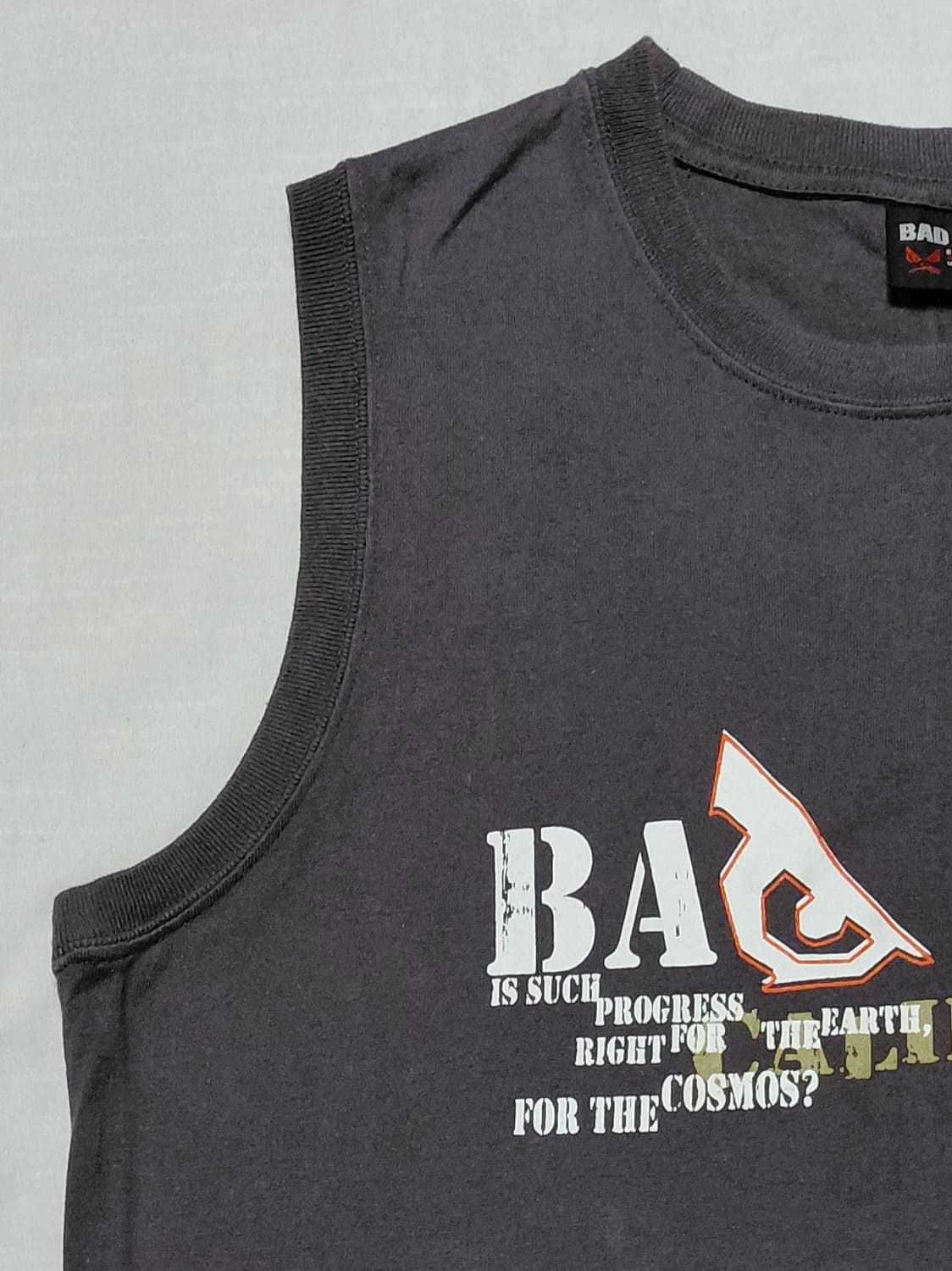 [VINTAGE/M] BAD BOY 배드보이 올드스쿨 그래픽 슬리브리스 상품이미지2