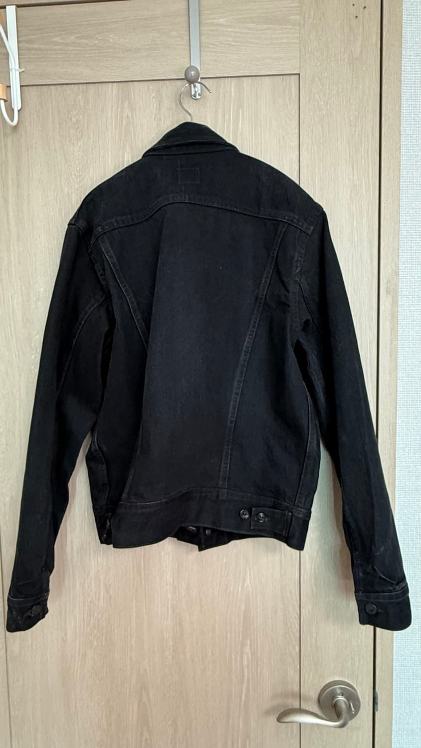 RRl lot271 흑청 데님 트러커 자켓 상품이미지2