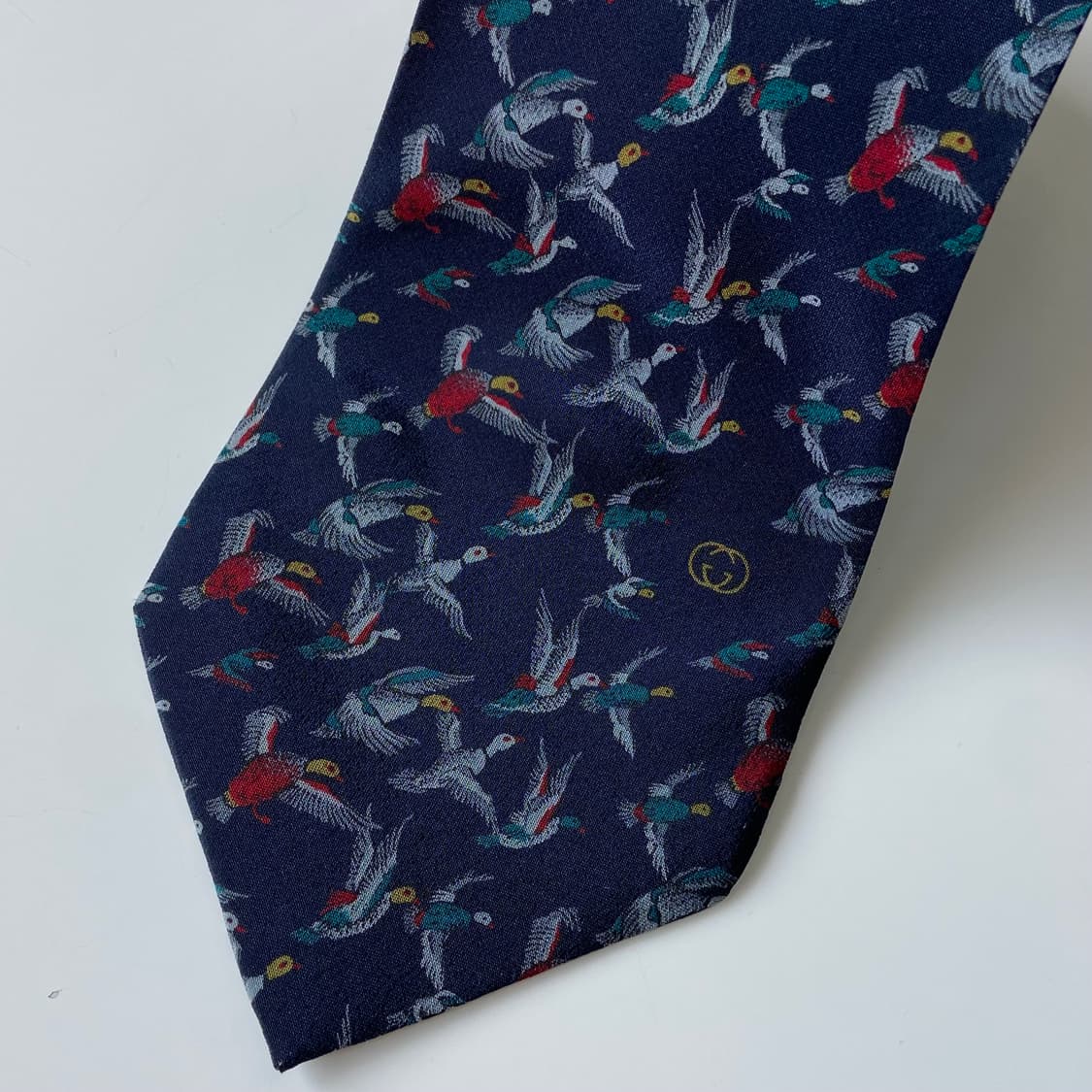 구찌(GUCCI) 심플로고 명품 정품 넥타이 상품이미지7