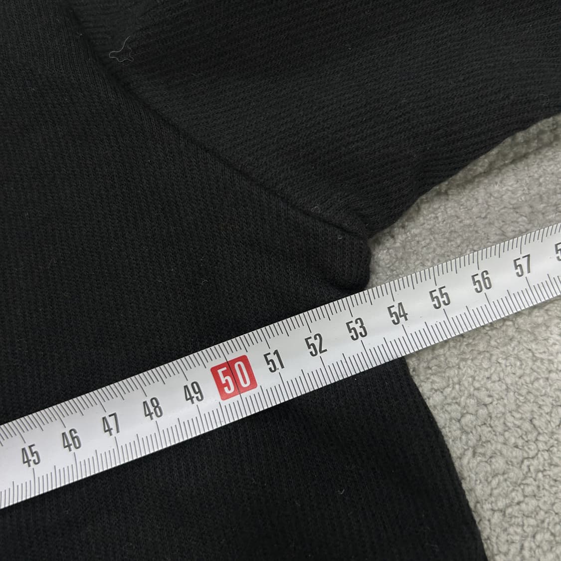 아비에무아 블랙 레이어드 후드티 m 상품이미지6