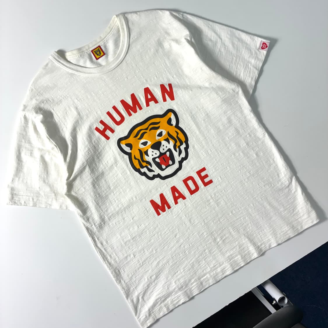 Humanmade  휴먼메이드 화이트 타이거 프린팅 반팔티셔츠  상품이미지2