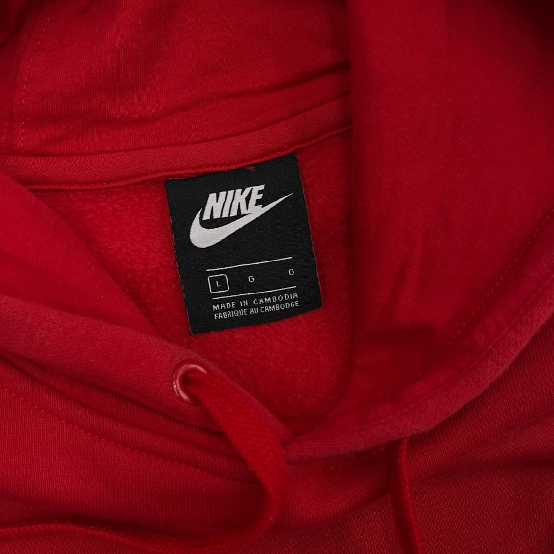 나이키 빅스우시 레드 후드 L 상품이미지7