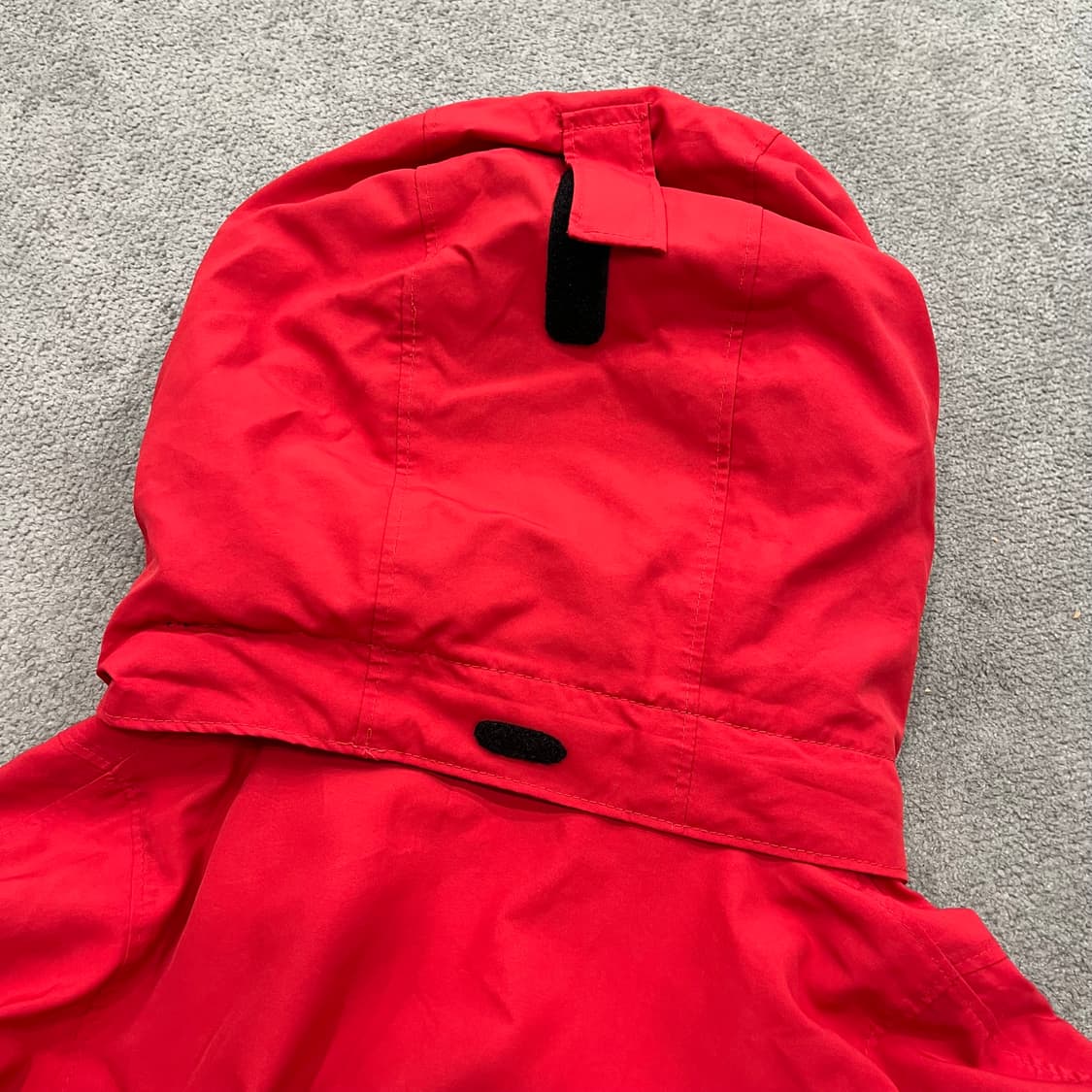 95 컬럼비아 레드 바람막이 후드 자켓 상품이미지5