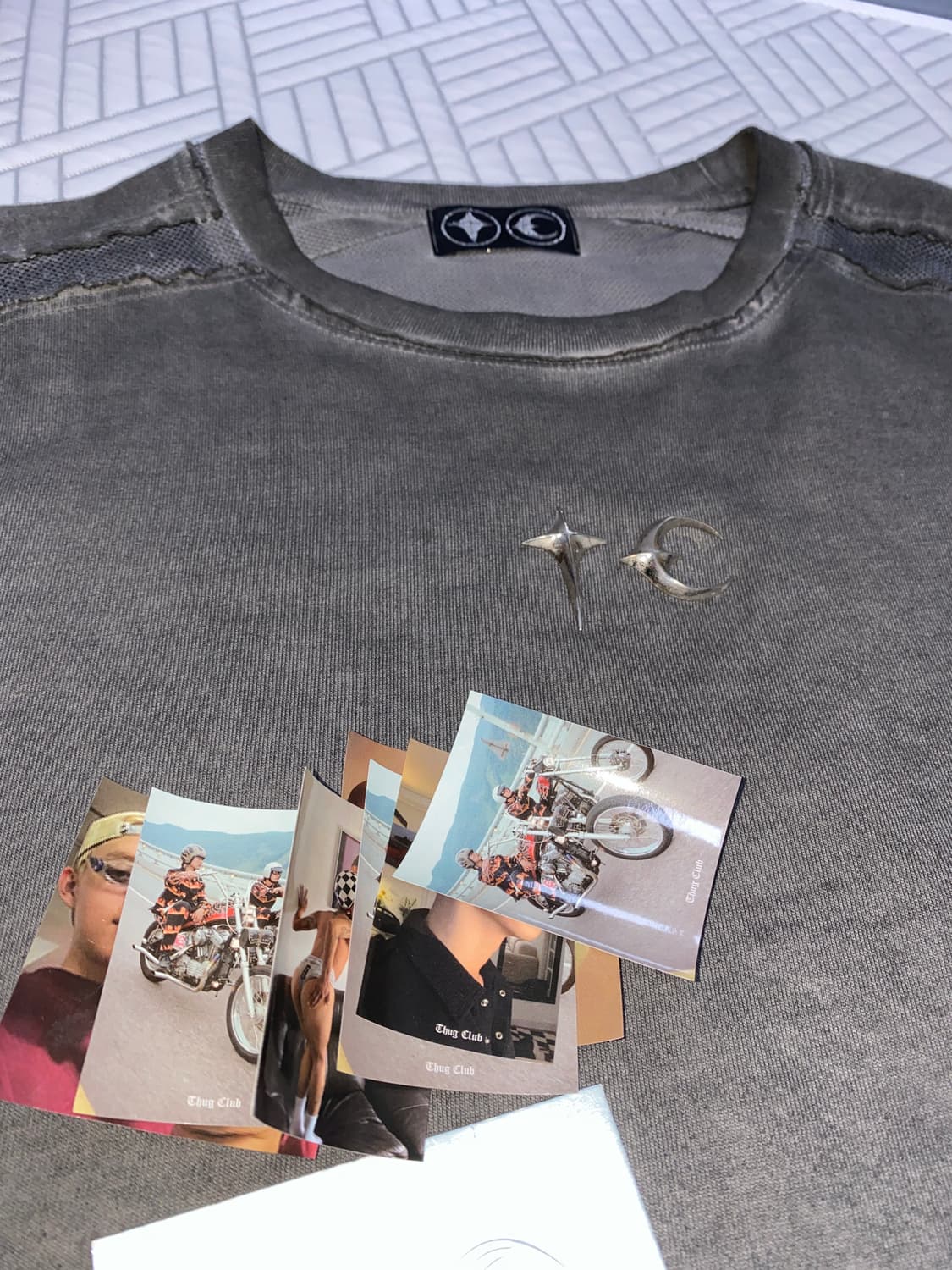 Thug Club 터틀 메시 슬리브 차콜 3 상품이미지2