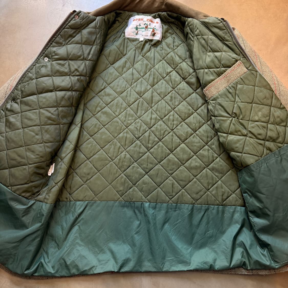 90S 오픈 필드 영국생산 발마칸 코트 상품이미지7