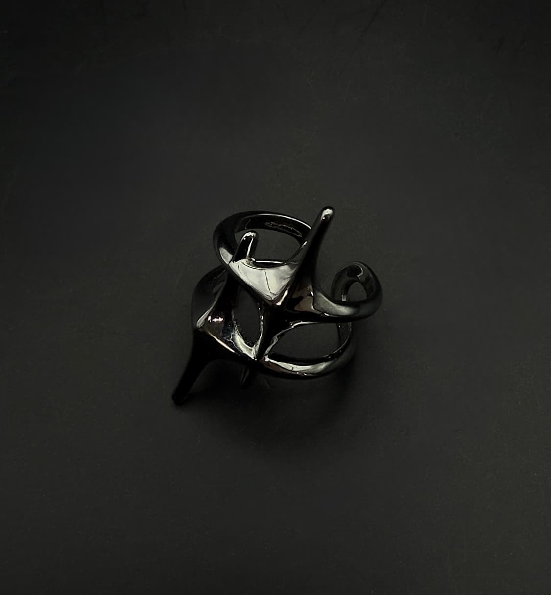pcr053 Two button spear ring 상품이미지4