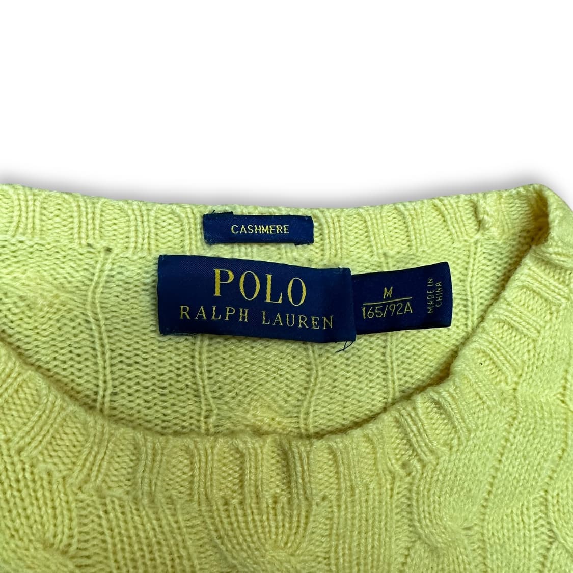 폴로랄프로렌 캐시미어 케이블 니트 상품이미지4