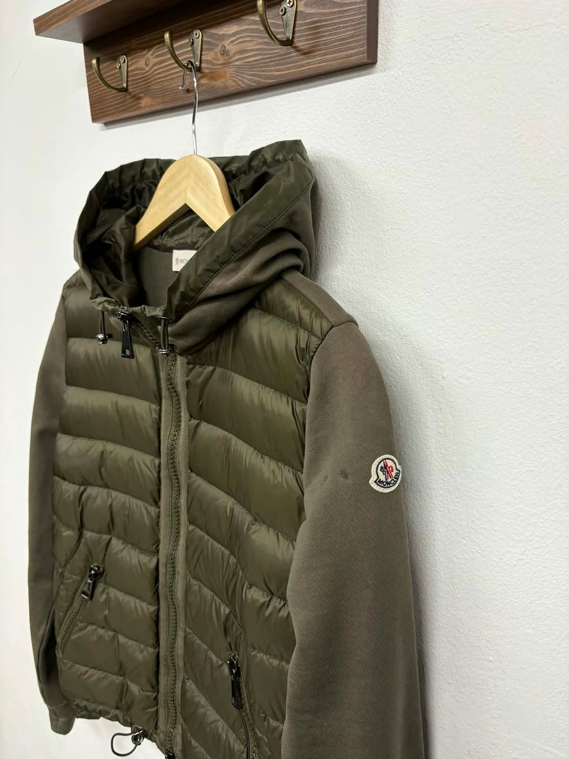[M] 몽클레어 매장판 다운 후드 집업 패딩 상품이미지7