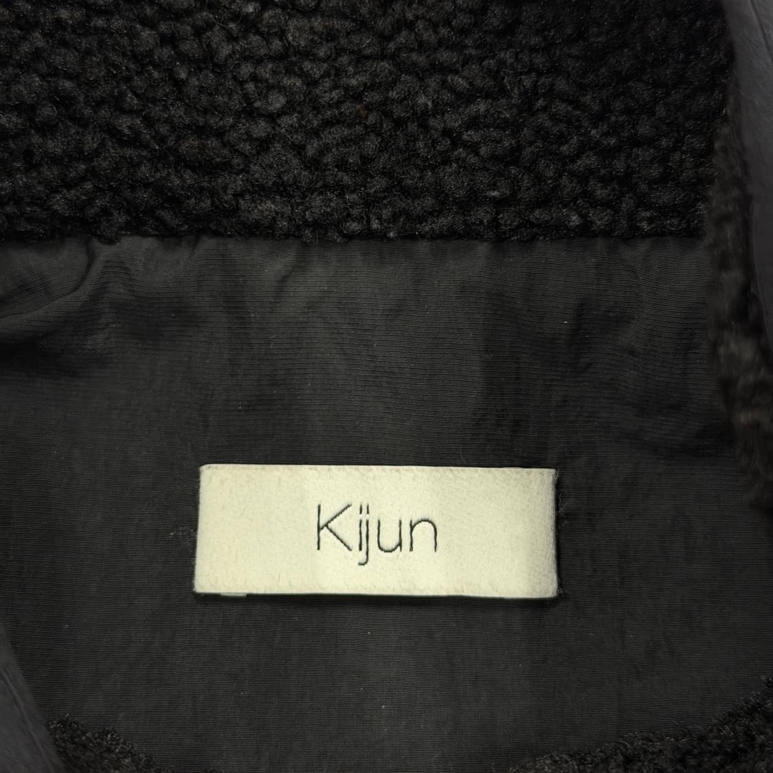 KIJUN 기준 로얄 플리스 후리스 점퍼 블랙 L 상품이미지7