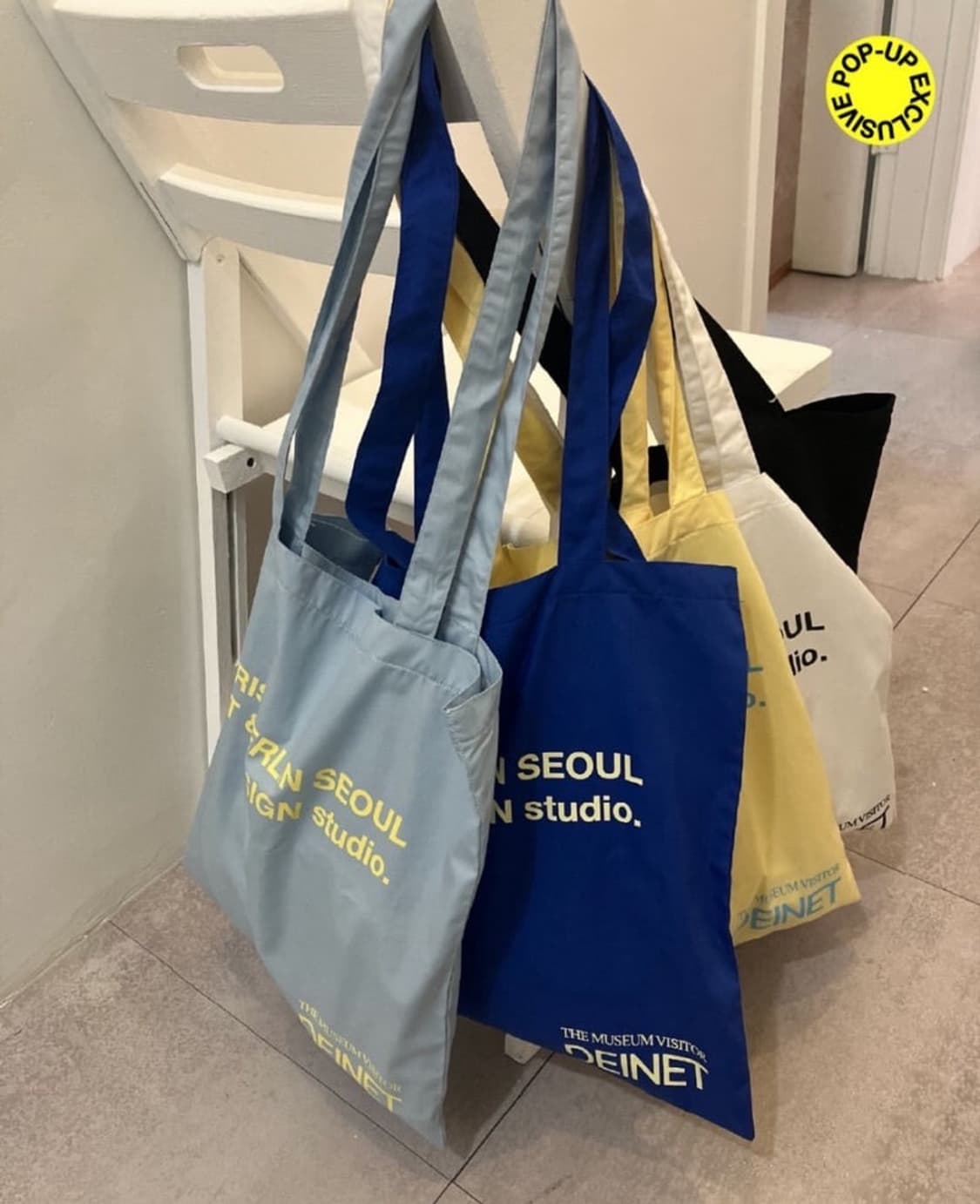 더뮤비 다이닛 에코백 컬러별 상품이미지1