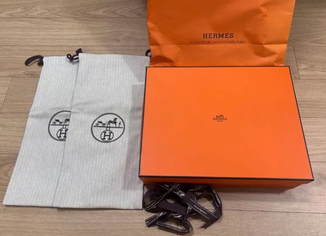 에르메스 오란 슬리퍼 골드 35.5(225) 상품이미지7