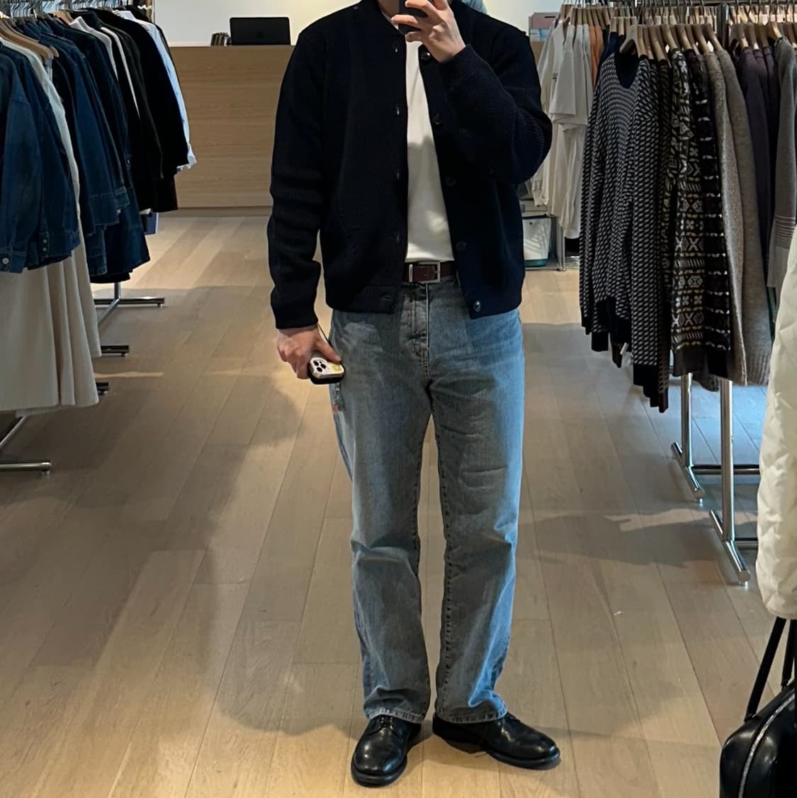 [L] 안데르센안데르센 스키퍼 네이비 상품이미지4